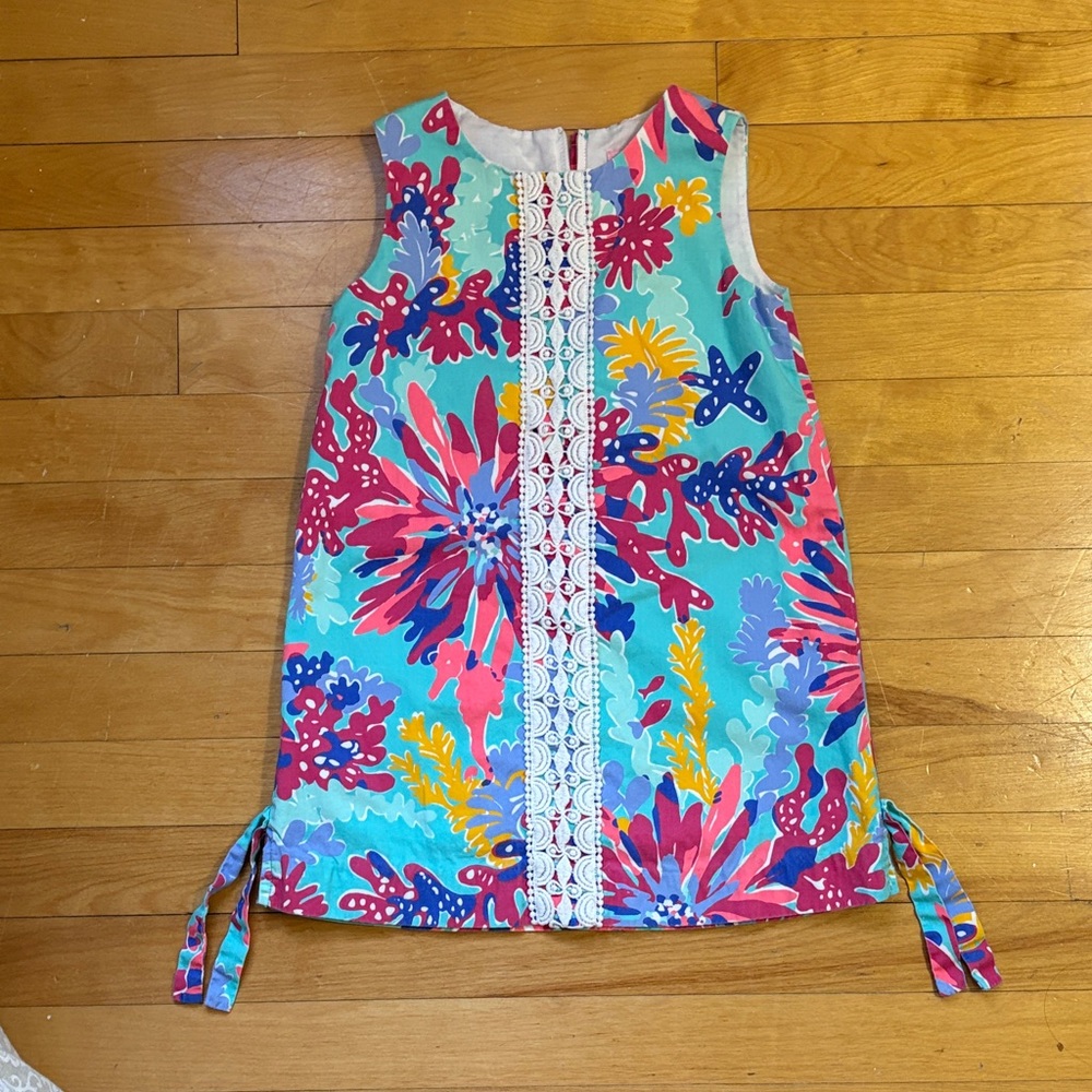 Lilly Pulitzer size 5 sea themed shift dress